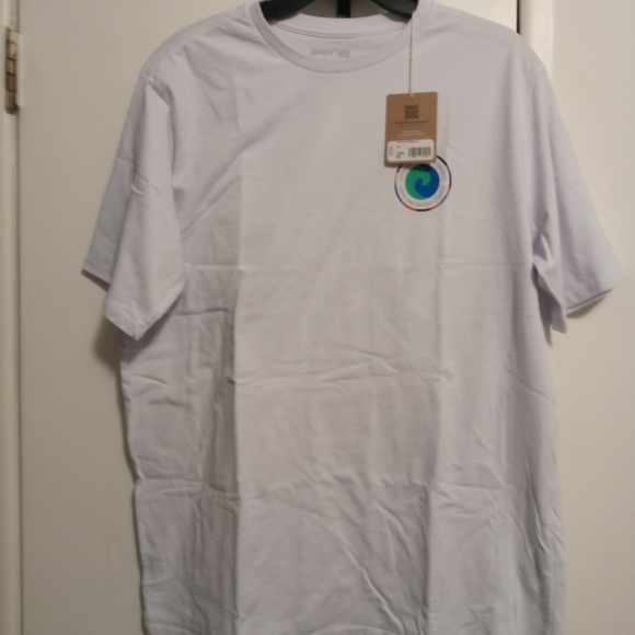 Men's Patagonia White Short Sleeve Tee - Picture 6 of 7